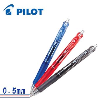 PILOT 百樂 全新開發特殊墨水  0.5mm 輕油性舒寫筆-2盒/20支(藍)BAB-15EF