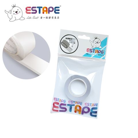 ESTAPE 王佳 留邊雙面膠帶 18mm5M