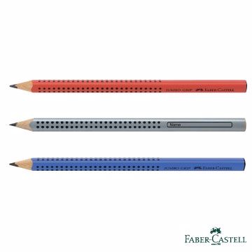 Faber-Castell 輝柏 紅色系 Jumbo粗芯學齡鉛筆 (3色可選)