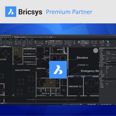 Bricscad Mechanical單機版 (含一年維護)