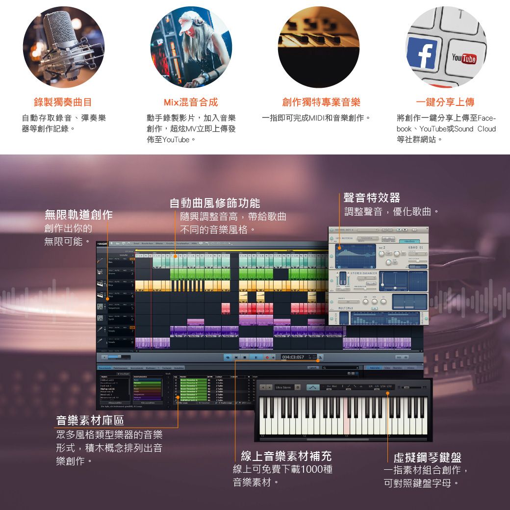 MAGIX MusicMaker 酷樂大師21 中文盒裝版- PChome 24h購物