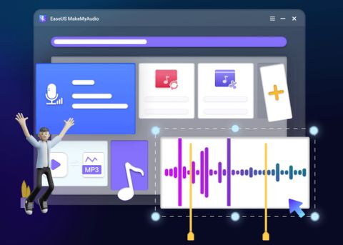 EaseUS MakeMyAudio Pro音樂編輯軟體(終身版)