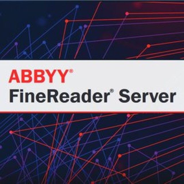  ABBYY FineReader Server伺服器版本