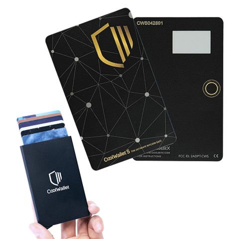 CoolWallet CoolWallet S 加密貨幣冷錢包 + 卡夾