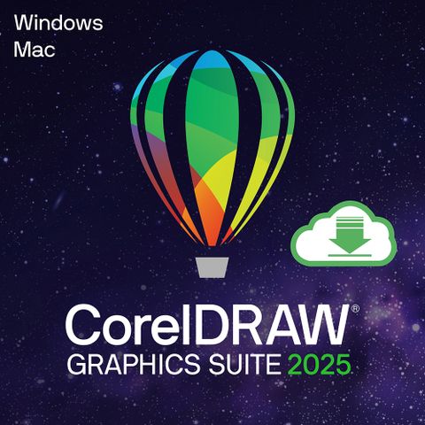 Corel CorelDRAW Graphics Suite 2025 永久授權(ESD下載版)