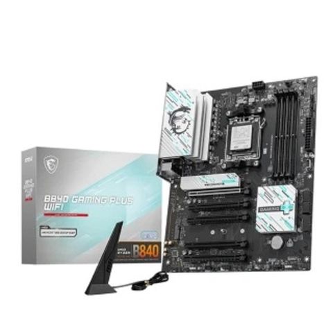 MSI 微星 B840 GAMING PLUS WIFI 主機板+AMD Ryzen 7-9800X3D 4.7GHz 8核心 中央處理器