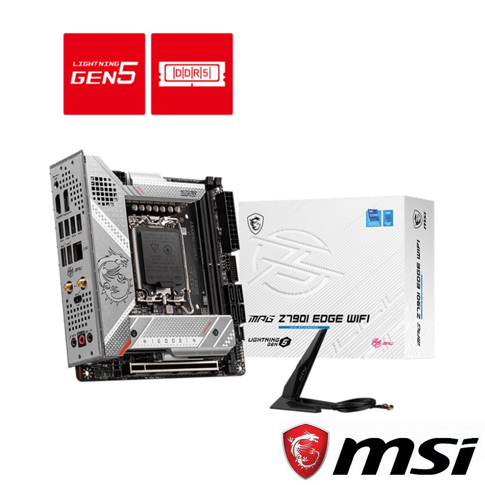 MSI 微星  MPG Z790I EDGE WIFI 主機板