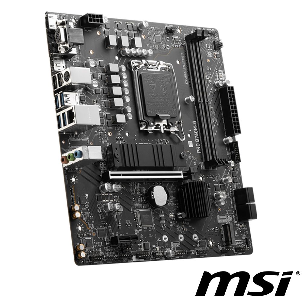 MSI 微星  PRO B760M-G 主機板