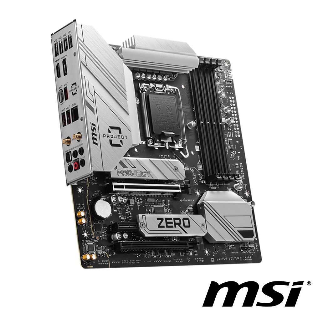 MSI 微星  B760M PROJECT ZERO 主機板