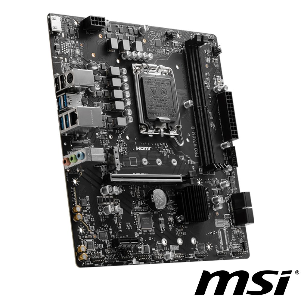 MSI 微星  PRO B760M-B 主機板