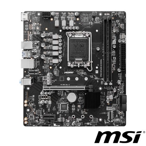 MSI 微星 PRO B760M-B DDR4 主機板