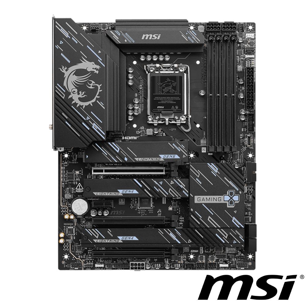 MSI 微星  Z890 GAMING PLUS WIFI 主機板