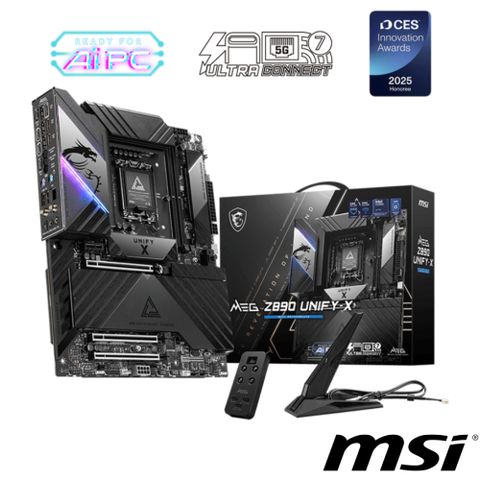 MSI 微星 MEG Z890 UNIFY-X 主機板