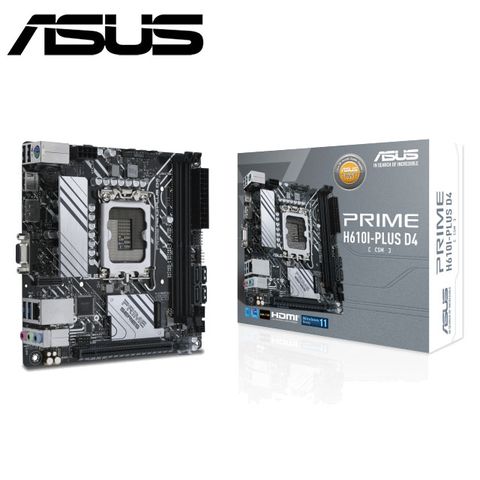 ASUS 華碩 PRIME H610I-PLUS D4-CSM 主機板