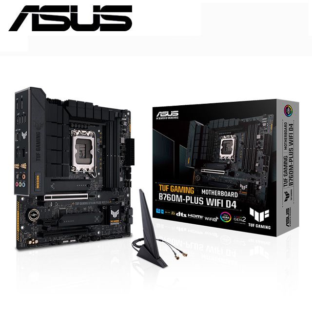 ASUS TUF GAMING B760M-PLUS WIFI D4 主機板- PChome 24h購物