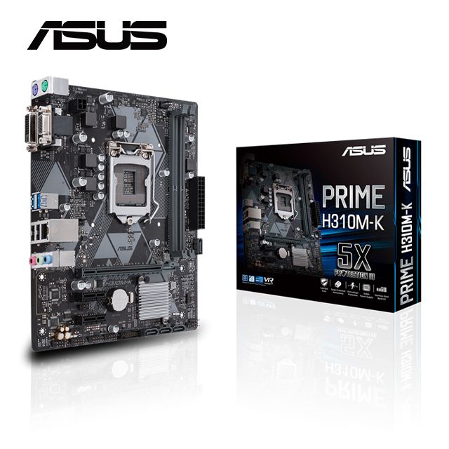 ASUS 華碩  PRIME H310M-K主機板