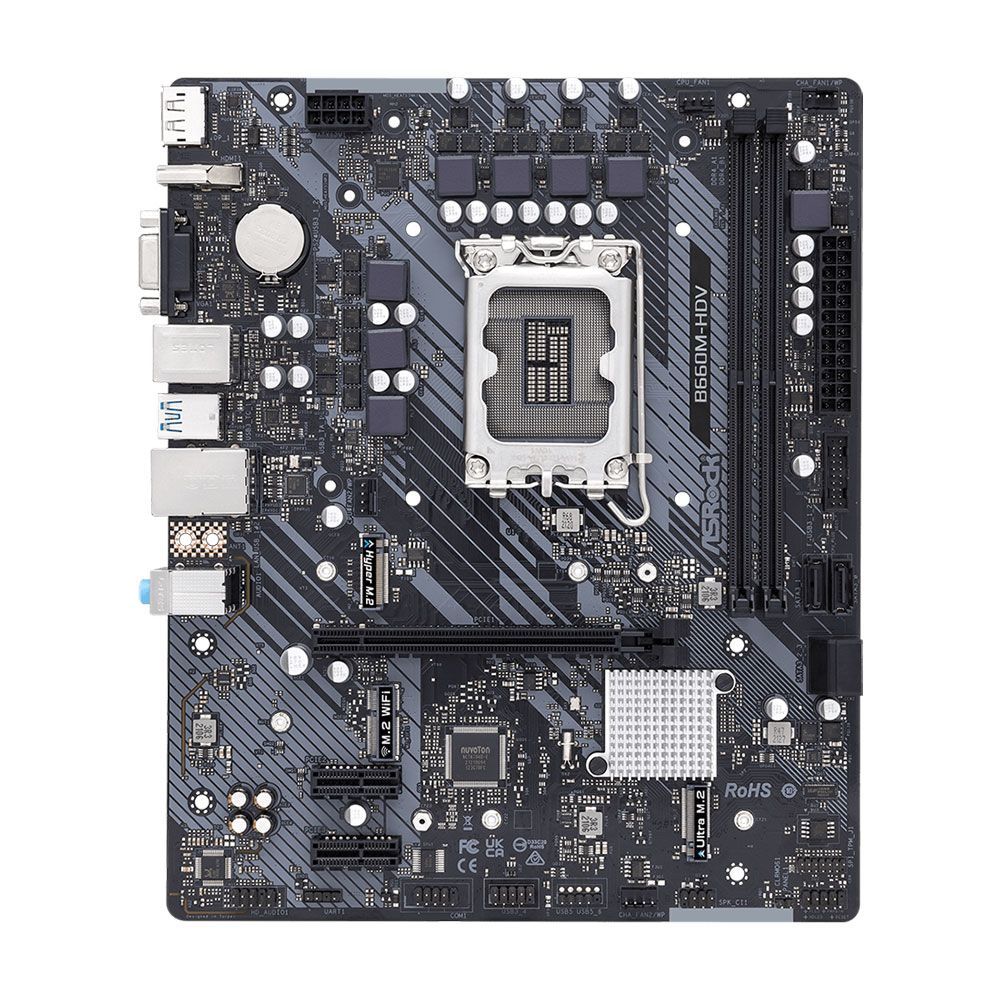 華擎ASRock B660M HDV MATX INTEL主機板- PChome 24h購物