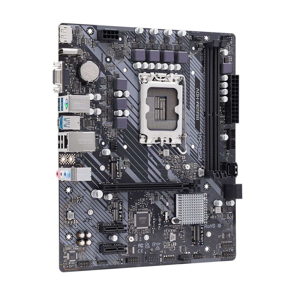 華擎ASRock B660M HDV MATX INTEL主機板- PChome 24h購物