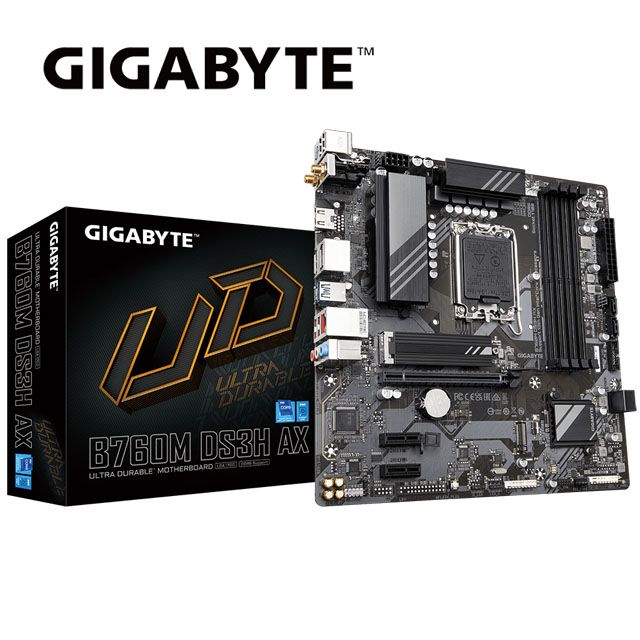 GIGABYTE 技嘉  B760M DS3H AX 主機板