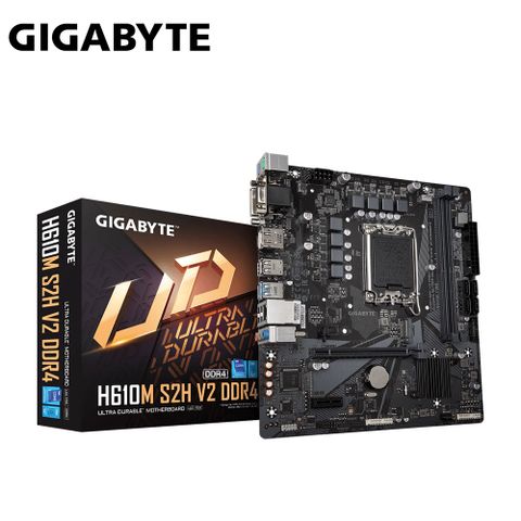 GIGABYTE 技嘉 H610M S2H V2 DDR4 Intel 主機板