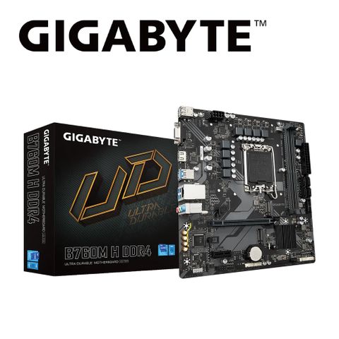 GIGABYTE 技嘉 B760M H DDR4 主機板