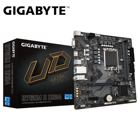 GIGABYTE 技嘉 B760M H DDR4 主機板