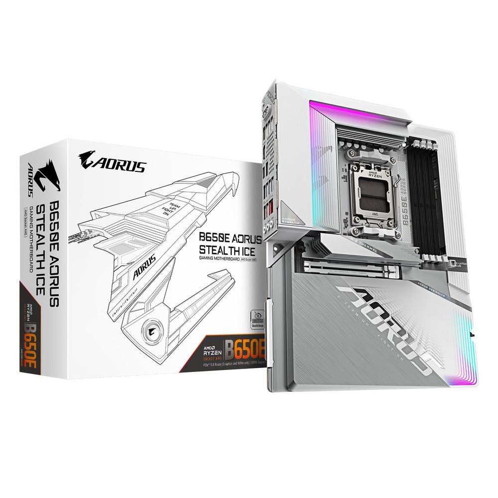 GIGABYTE 技嘉 B650E AORUS STEALTH ICE 主機板