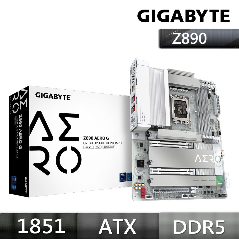 GIGABYTE 技嘉 Z890 AERO G INTEL主機板