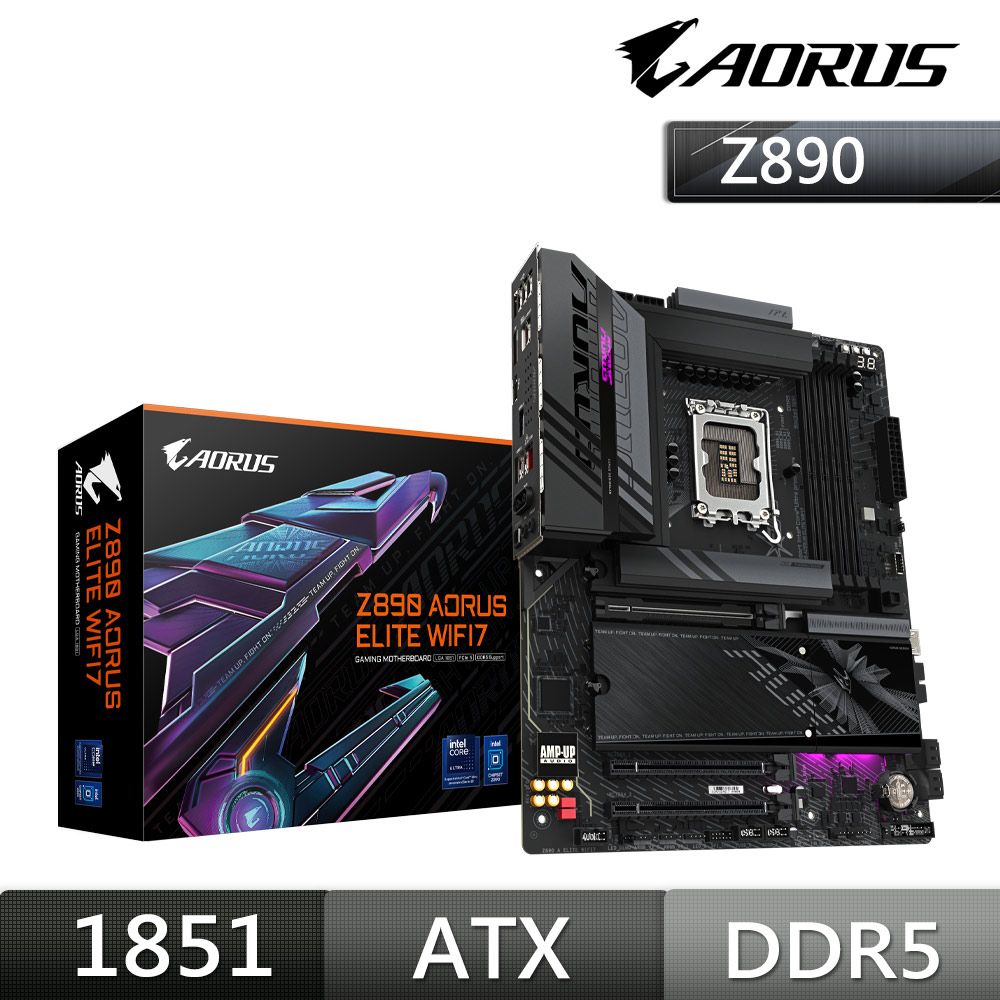 GIGABYTE 技嘉 Z890 AORUS ELITE WIFI7 INTEL主機板