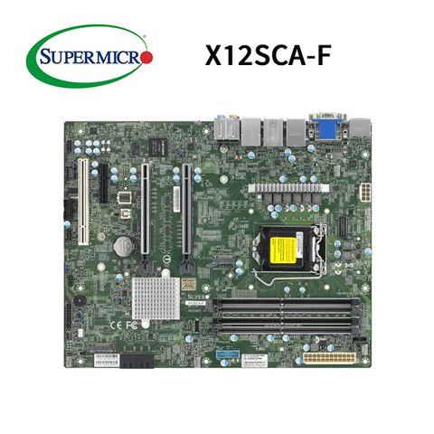 Supermicro 超微 X12SCA-F工作站主機板