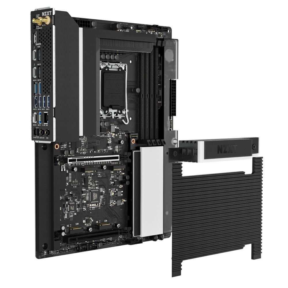 NZXT 恩傑 【NZXT美商恩傑】 N9-Z890 全鎧甲主機板 (送電源/5年保/內含風扇燈光控制器/5V燈光同步/20+1+1電相)