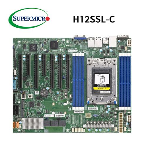 超微H12SSL-C伺服器主機板
