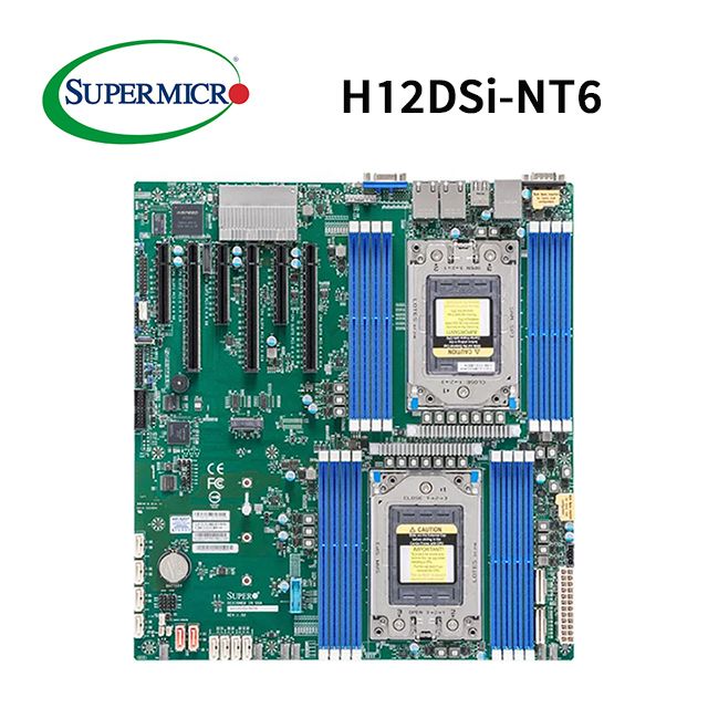 Supermicro 超微 H12DSi-NT6伺服器主機板