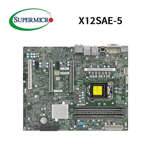 Supermicro 超微 X12SAE-5工作站主機板