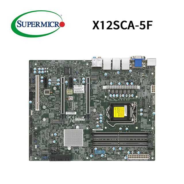 Supermicro 超微 X12SCA-5F工作站主機板