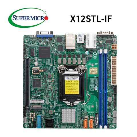 Supermicro 超微 X12STL-IF伺服器主機板