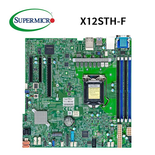 Supermicro 超微 X12STH-F伺服器主機板