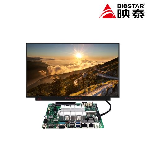 BIOSTAR 映泰 BIELK-IHT J6412 主機板+AUO 15.6吋-(G156HAN03.0) LCD 液晶面板組合包