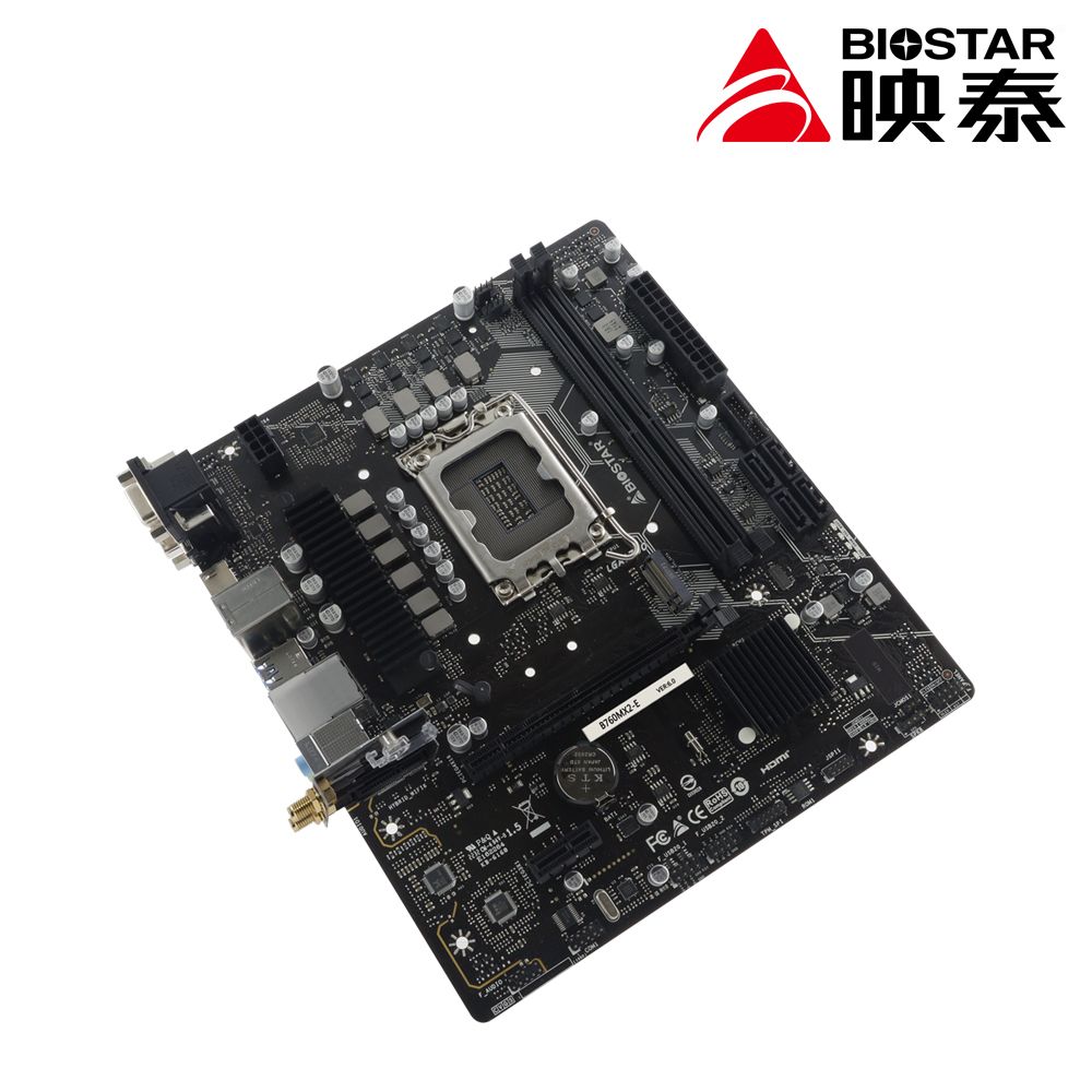 BIOSTAR 映泰  B760MX2-E 主機板