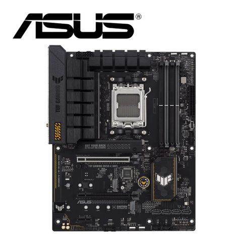 華碩 TUF GAMING B650-E WIFI 主機板+AMD R5 7500F MPK (裸裝含風扇)【6核/12緒】(M+C組合包)