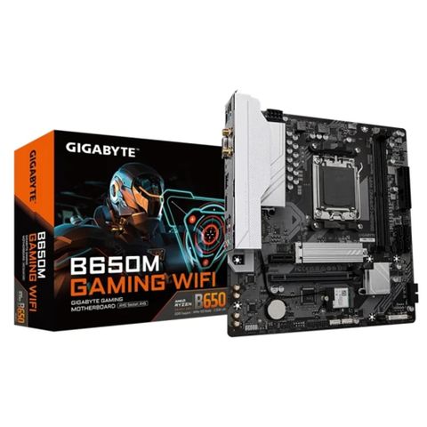 GIGABYTE 技嘉 B650M GAMING WIFI 主機板+AMD R5 7500F MPK 中央處理器 工業包(組合12-1)