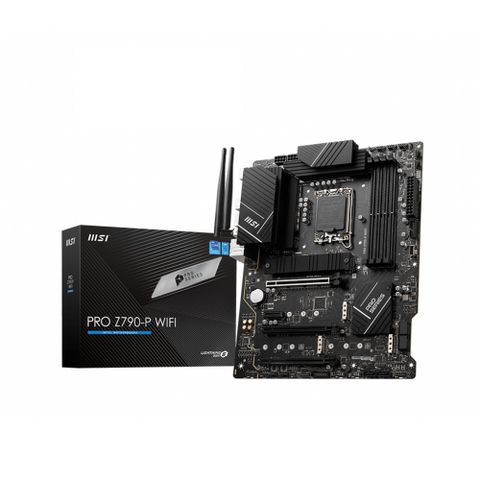 MSI 微星 PRO Z790-P WIFI 主機板 +羅技 MK240 NANO 無線滑鼠鍵盤組