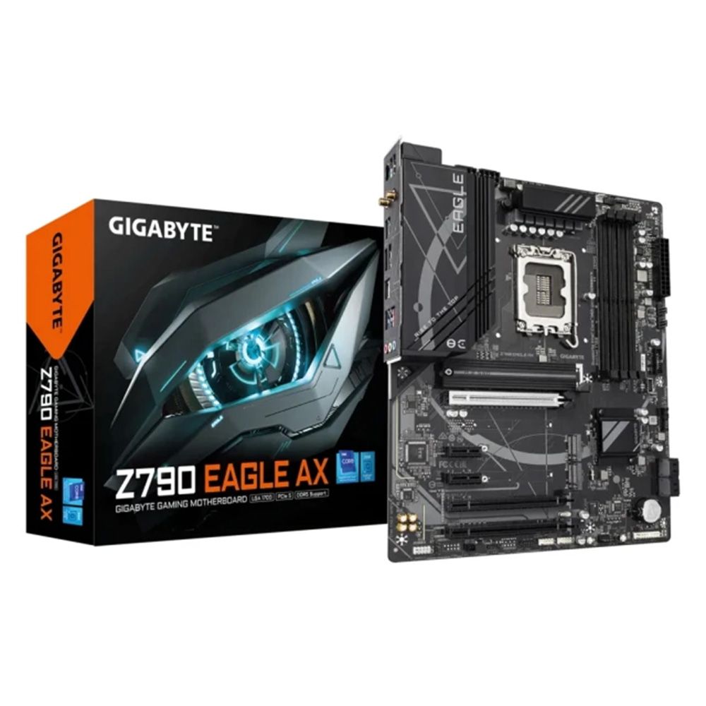 GIGABYTE 技嘉  Z790 EAGLE AX 主機板+Intel i5-12600K 10核16緒 中央處理器