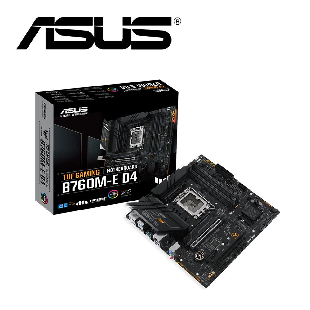 ASUS 華碩  TUF GAMING B760M-E D4 主機板