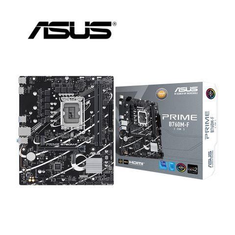 ASUS 華碩 PRIME B760M-F-CSM 主機板