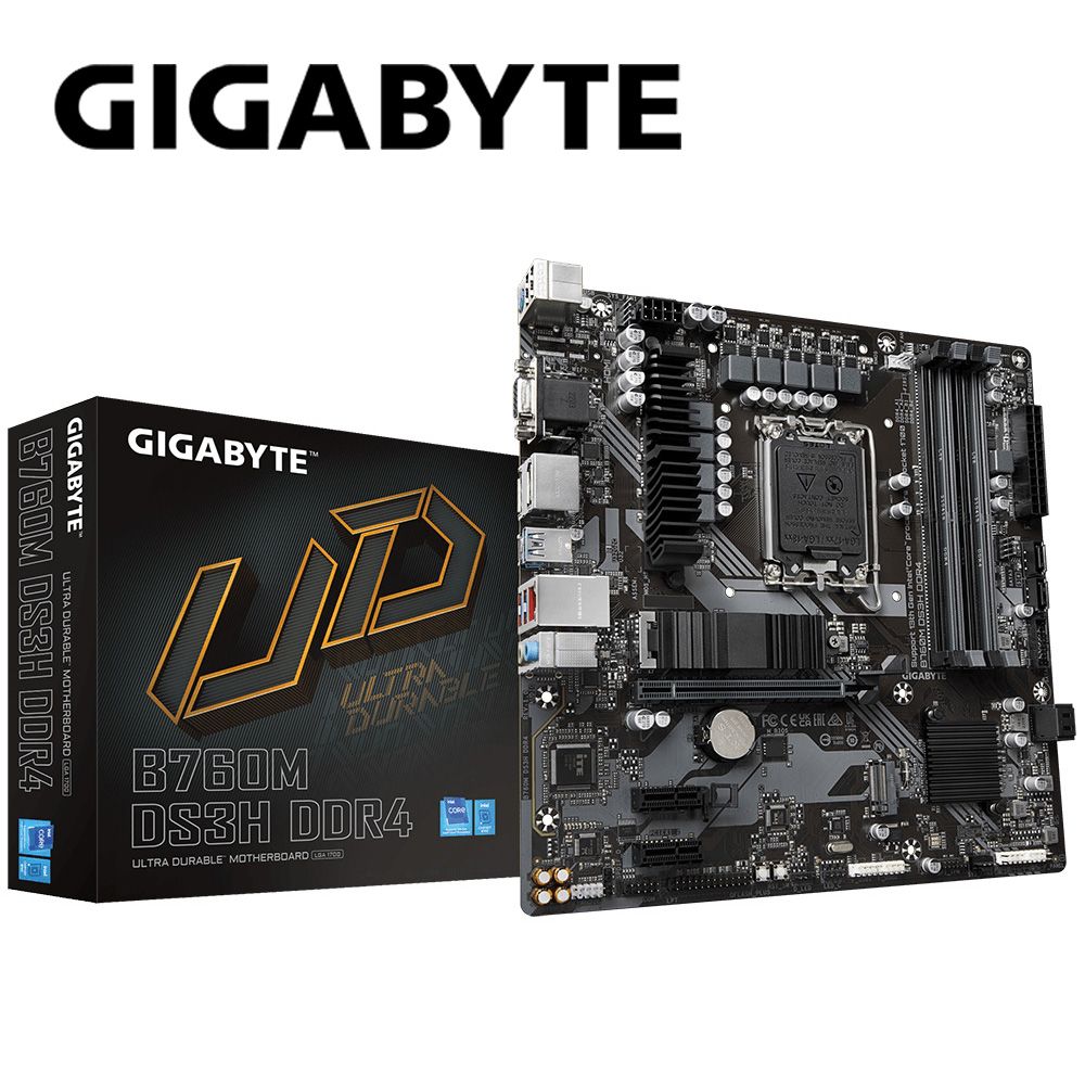 GIGABYTE 技嘉 B760M DS3H DDR4