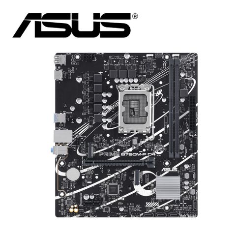 ASUS 華碩 PRIME B760M-F-D4-CSM 主機板+TUF GAMING P1 鼠墊