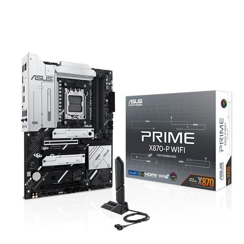 ASUS 華碩 PRIME X870-P WIFI CSM 主機板+AMD Ryzen 9-9900X 4.4GHz 12核心 中央處理器