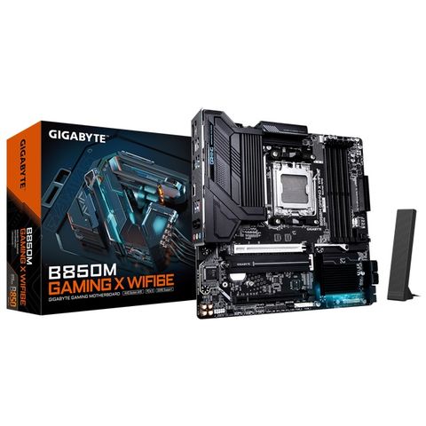 【C+M超值組】 技嘉B850M GAMING X WF6E AMD主機板 + AMD Ryzen 5-7600X 4.7GHz 6核心 中央處理器