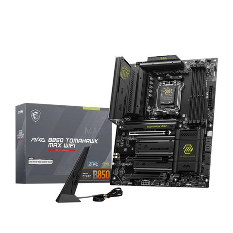 【C+M超值組】 微星 MAG B850 T MAX WIFI 主機板+AMD R7-7800X3D 處理器